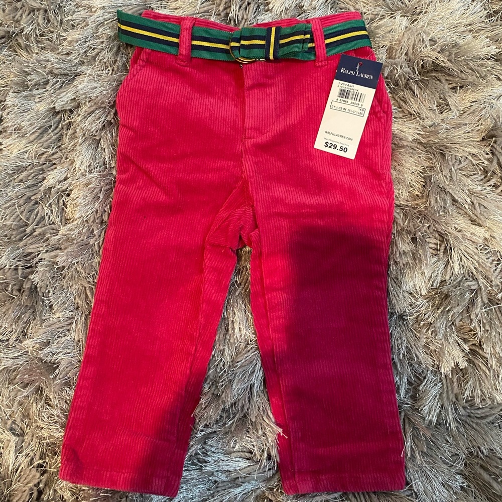 RALPH LAUREN corduroy pants